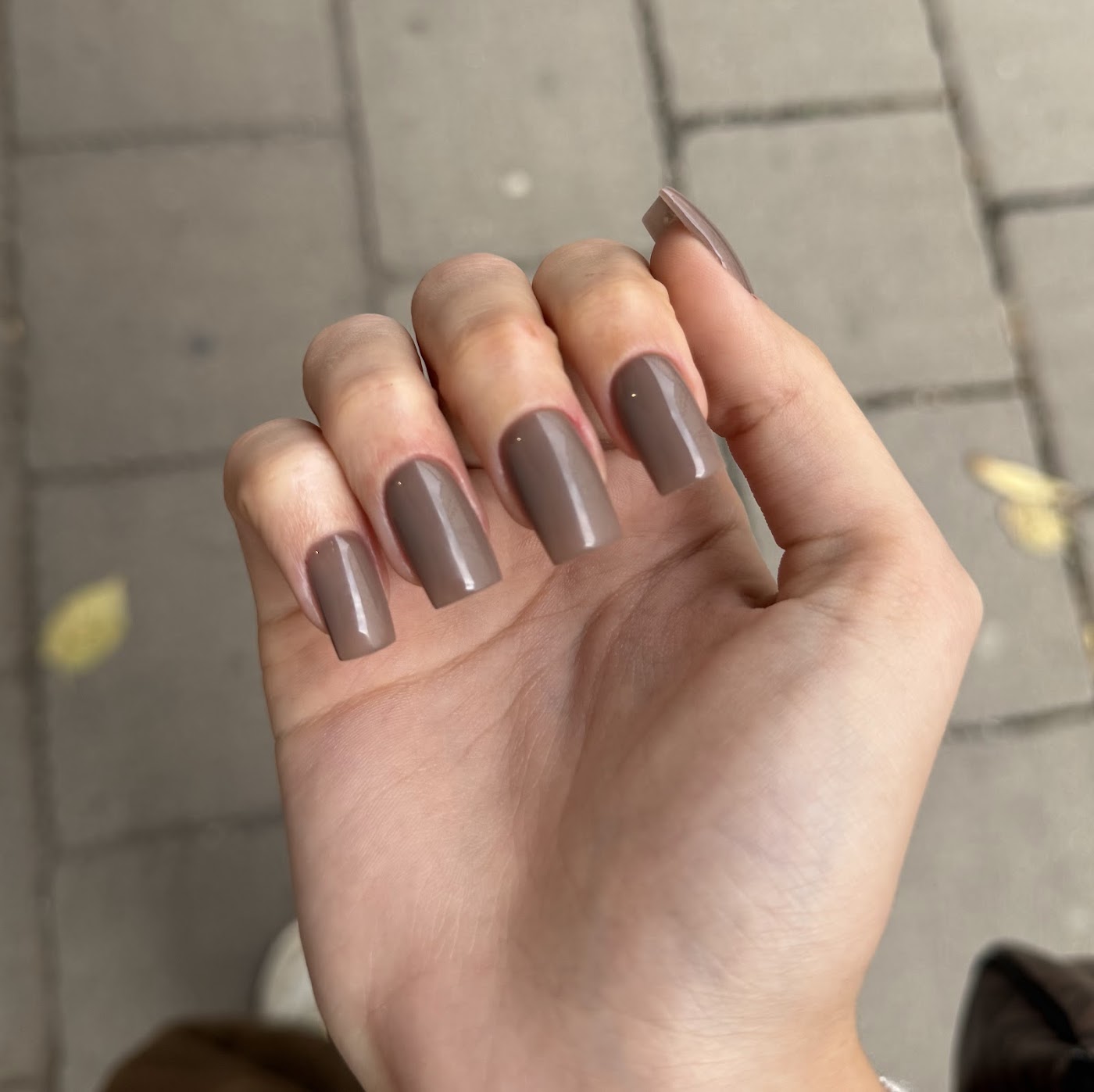 Chrome-Nägel mit Perlmutt-Effekt